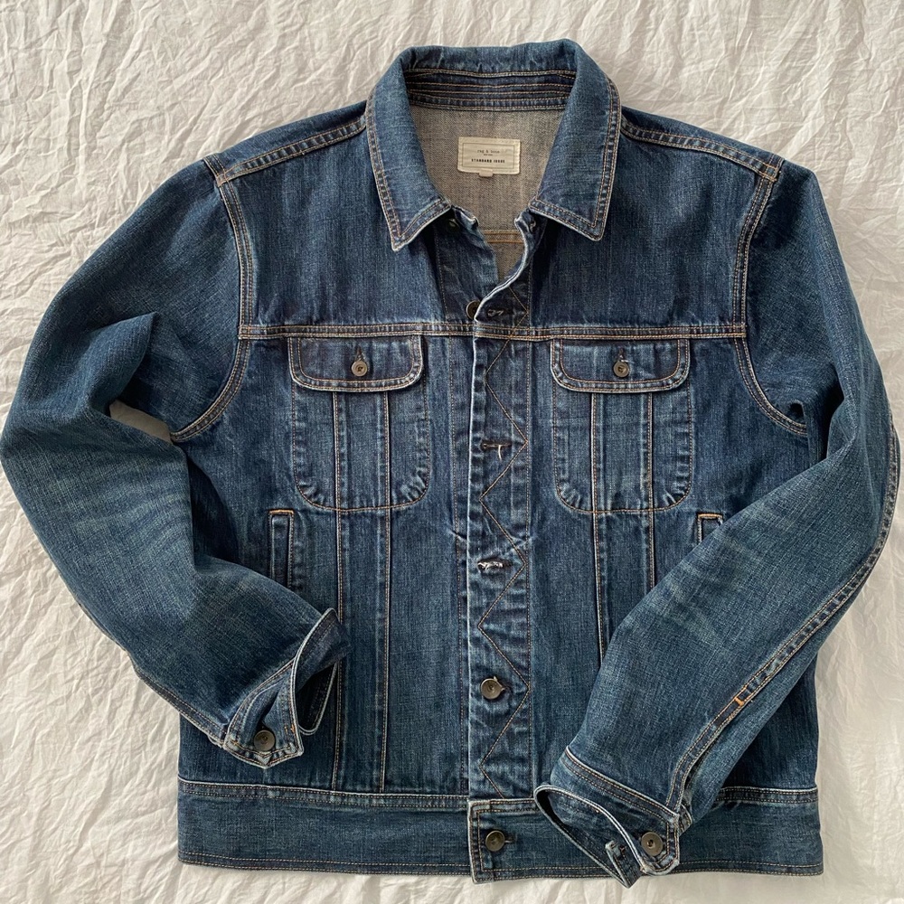 NWOT Rag & Bone heavy denim jacket